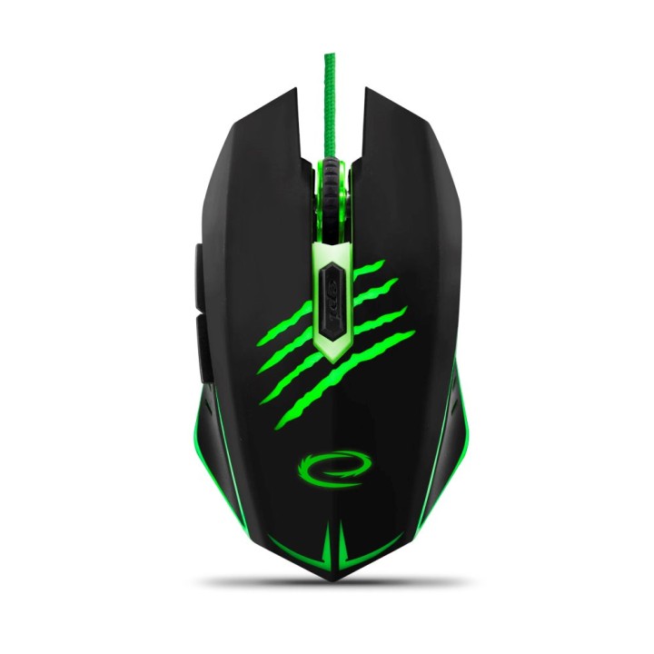 Esperanza EGM209G Mouse destrorso USB Type-A ottico 2400 DPI