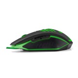Esperanza EGM209G Mouse destrorso USB Type-A ottico 2400 DPI