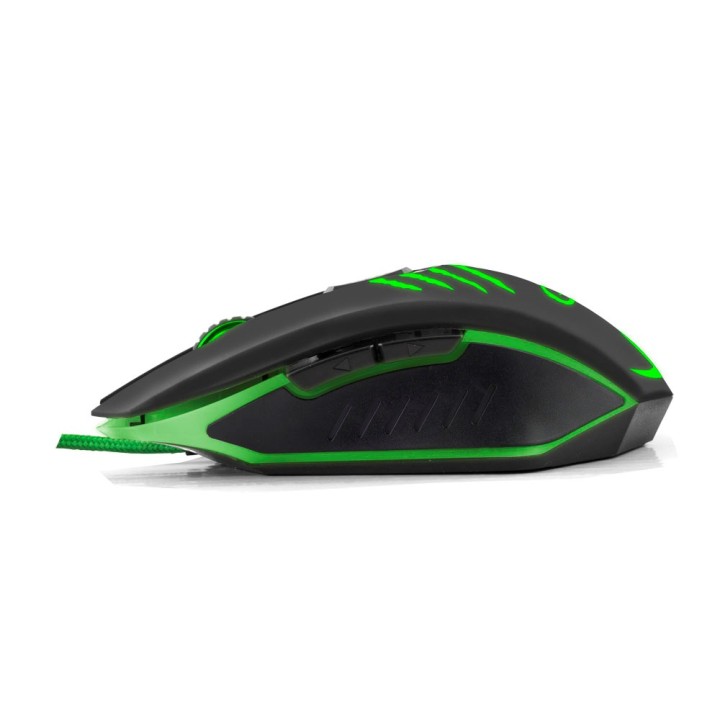Esperanza EGM209G Mouse destrorso USB Type-A ottico 2400 DPI