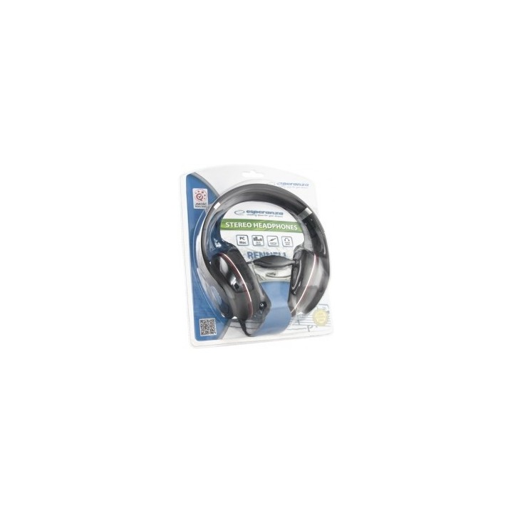 Esperanza EH141K Cuffie/Headset Fascia Black