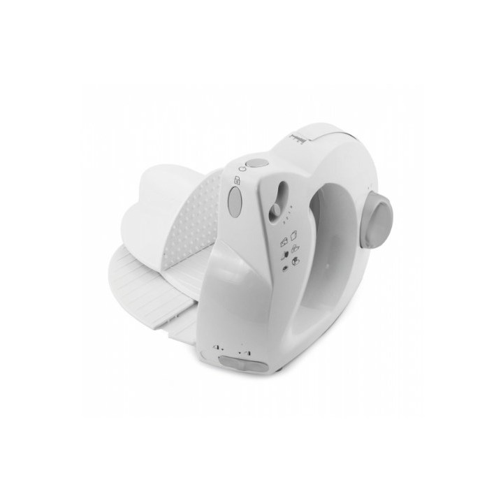 Esperanza EKM017W Affettatrice elettrica Acciaio inossidabile Bianco Plastica Acciaio inossidabile 150 W