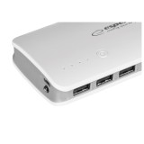 Esperanza EMP106WE Radium 8000 mAh Grigio Bianco