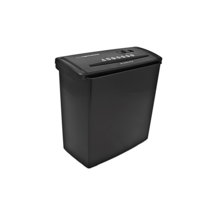 Esperanza EN101 Trituradora di carta Taglio a strisce 22 cm Nero