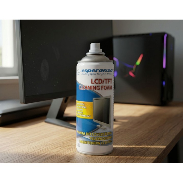 Esperanza ES119 LCD/TFT/Plasma Schiuma detergente per apparecchiature 400 ml