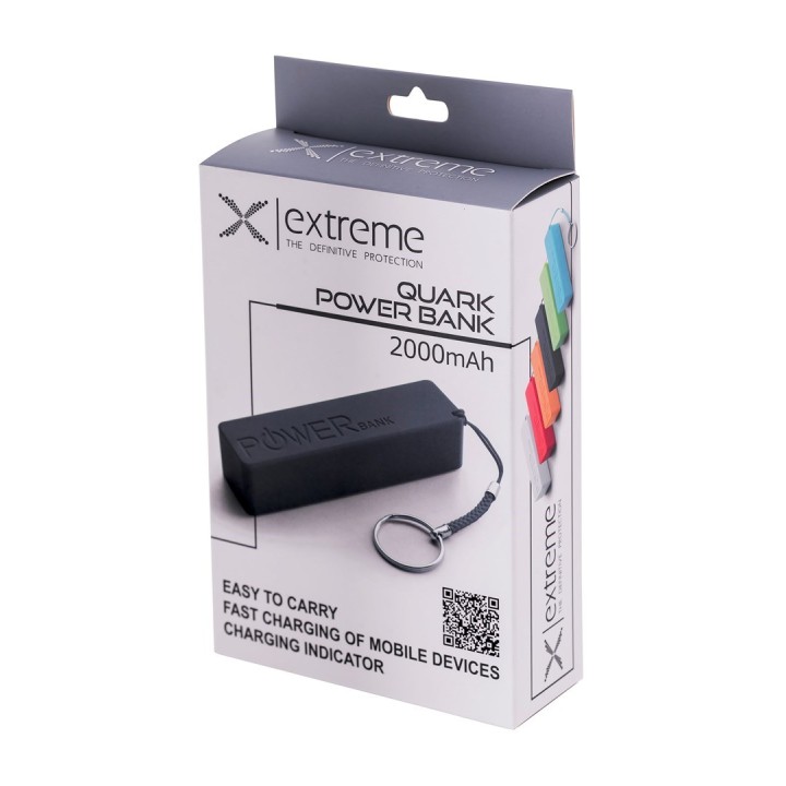 Esperanza Quark 2000 mAh Nero