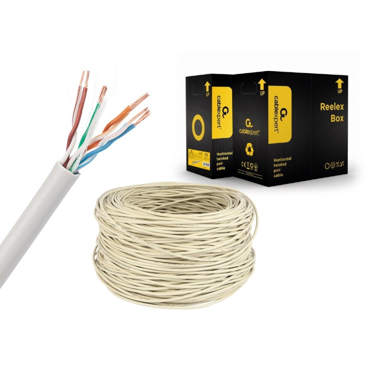 Gembird UPC-5004E-L cavo di rete Grigio 304.8 m Cat5e