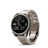 Garmin Fenix 8 3.56 cm (1.4 ) AMOLED 47 mm Digitale 454 x 454 pixel touchscreen titanio Wi-Fi GPS (satellite)