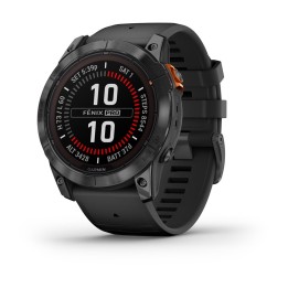 Garmin fenix 7X Pro 3.56 cm (1.4 ) MIP 51 mm digitale 280 x 280 pixel touchscreen grigio Wi-Fi GPS (satellite)