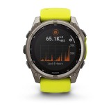 Garmin fenix 8 3.56 cm (1.4 ) 51 mm digitale 280 x 280 pixel touchscreen titanio Wi-Fi GPS (satellite)