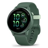 Garmin vívoactive 6 3.05 cm (1.2 ) AMOLED 42 mm digitale 390 x 390 pixel touchscreen verde Wi-Fi GPS (satellite)