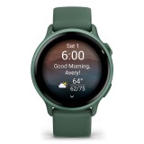 Garmin vívoactive 6 3.05 cm (1.2 ) AMOLED 42 mm digitale 390 x 390 pixel touchscreen verde Wi-Fi GPS (satellite)