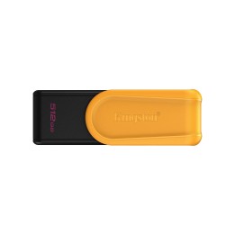 Kingston Technology DataTraveler 512GB Portatile USB 3.2 Gen 1 Exodia S (nero/giallo)