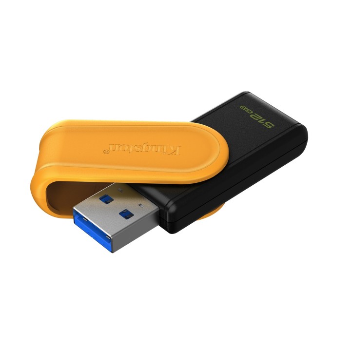Kingston Technology DataTraveler 512GB Portatile USB 3.2 Gen 1 Exodia S (nero/giallo)