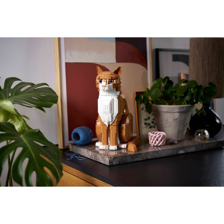 LEGO IDEAS 21376 Orange Cat