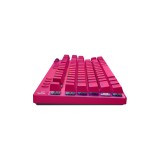Logitech G PRO X TKL Tastiera Gaming RF Wireless + Bluetooth QWERTY US Internazionale Magenta