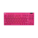 Logitech G PRO X TKL Tastiera Gaming RF Wireless + Bluetooth QWERTY US Internazionale Magenta