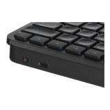 Logitech MX Tastiera Keys Mini Minimalista Wireless Illuminata RF Wireless + Bluetooth QWERTY Inglese Grigio