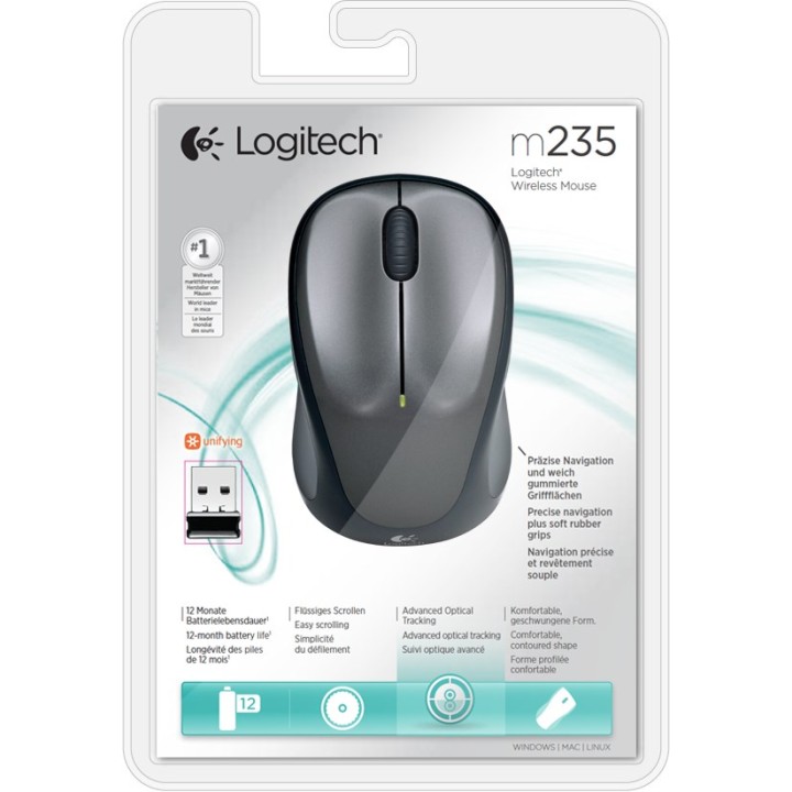 Logitech Mouse wireless M235
