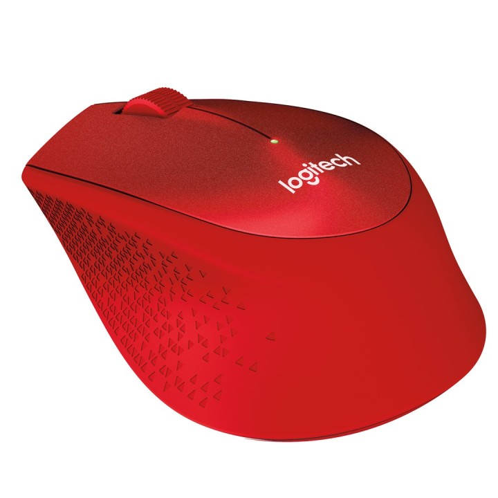 Mouse Logitech M330 Silent Plus Rosso