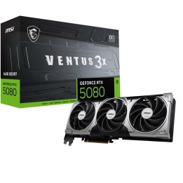 MSI VENTUS GeForce RTX 5080 16G 3X OC NVIDIA 16 GB GDDR7