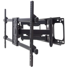 Manhattan TV Supporto monitor parete movimento completo 1 schermo Dimensioni schermo: 37-75 nero VESA 200x200 a 800x400mm Max 75