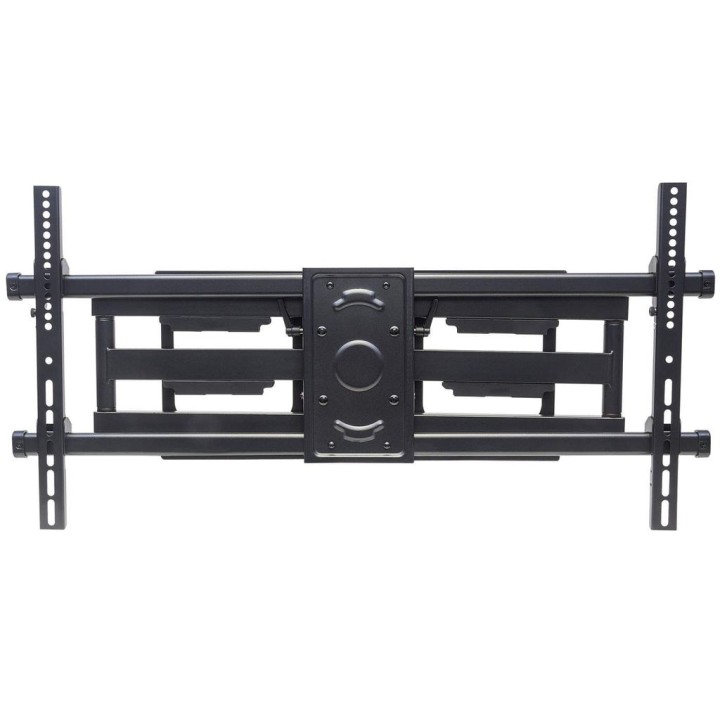 Manhattan TV Supporto monitor parete movimento completo 1 schermo Dimensioni schermo: 37-75 nero VESA 200x200 a 800x400mm Max 75