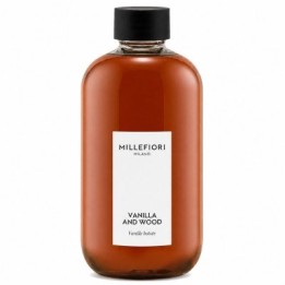 Ricarica diffusore a bastoncini 500 ml VANILLA & WOOD MILLEFIORI