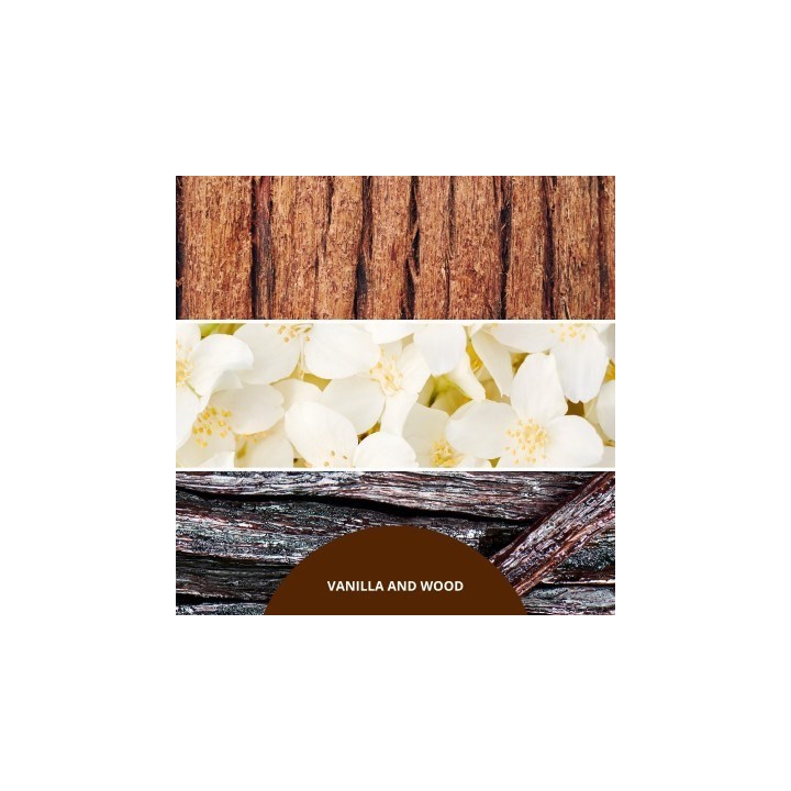 Ricarica diffusore a bastoncini 500 ml VANILLA & WOOD MILLEFIORI