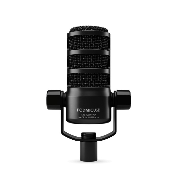 RODE PodMic USB Microfono da studio nero
