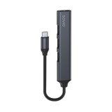 SAVIO AK-71 USB-C hub - 3 x USB-A 2.0 1 x USB-A 3.0 4-in-1 5 Gbps