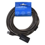 SAVIO CL-130 USB prolunga porta attiva 10m USB 2.0-A maschio USB 2.0-A femmina nero