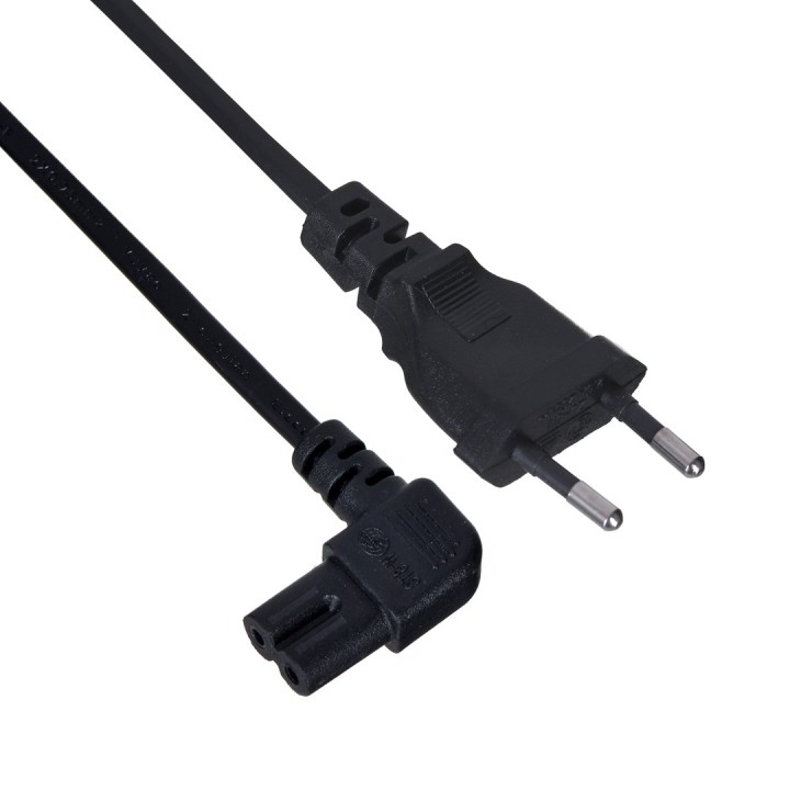 SAVIO CL-144 Cavo di alimentazione nero 3 m angolato