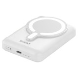 Savio BA-13 power bank 10000 mAh ricarica wireless bianco