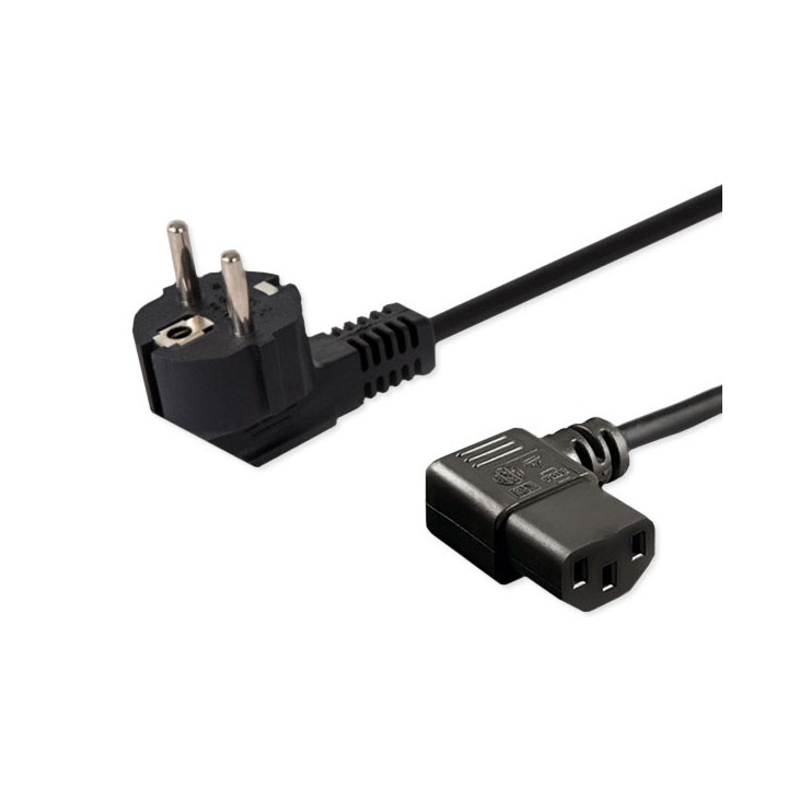 Savio CL-116 cavo di alimentazione nero 1.8 m IEC C13