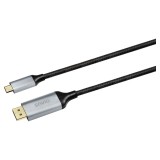 Savio CL-208 USB cavo USB 3.2 Gen 1 (3.1 Gen 1) 2 m USB C nero grigio