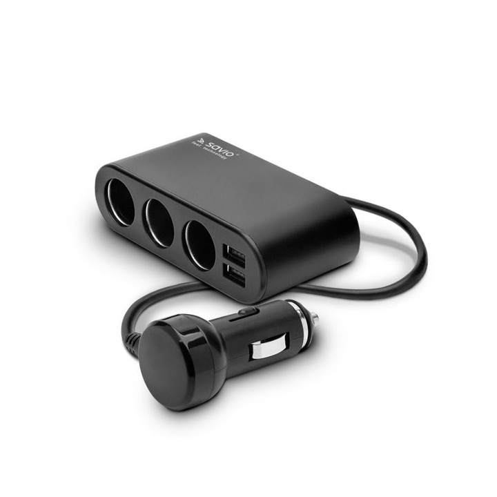 Savio Splitter presa accendisigari auto 12/24V SA-024