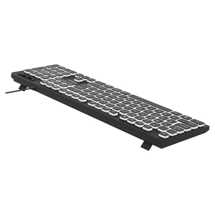 Savio KB-04 tastiera Home/Office USB QWERTY UK internazionale nero