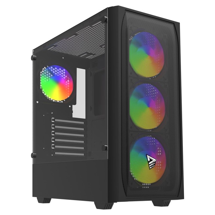 Savio Noctis Flow RGB Cube nero