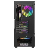 Savio Noctis Flow RGB Cube nero
