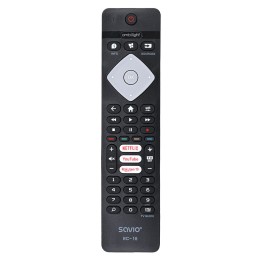 Savio telecomando universale/sostitutivo per Philips TV SMART TV RC-16