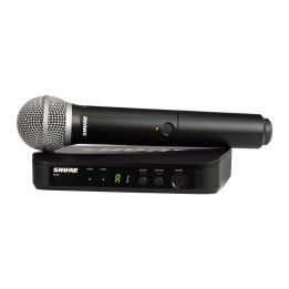 Shure BLX24E/PG58-H8E - Sistema wireless vocale con microfono PG58