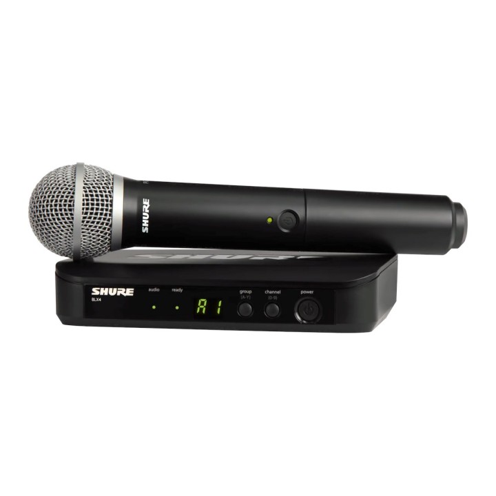 Shure BLX24E/PG58-H8E - Sistema wireless vocale con microfono PG58
