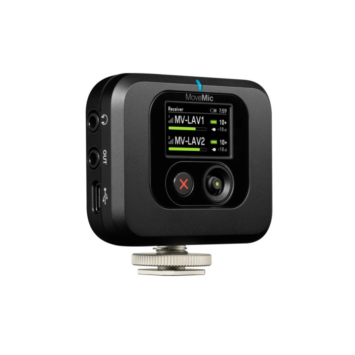 Shure MV-R-Z6 Ricevitore microfono wireless Supporto fotocamera