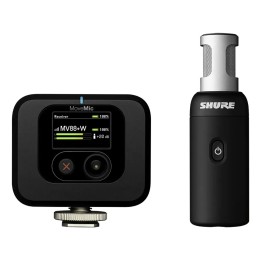 Shure MV88+W-KIT-Z6 - Microfono stereo wireless con ricevitore integrato in fotocamera