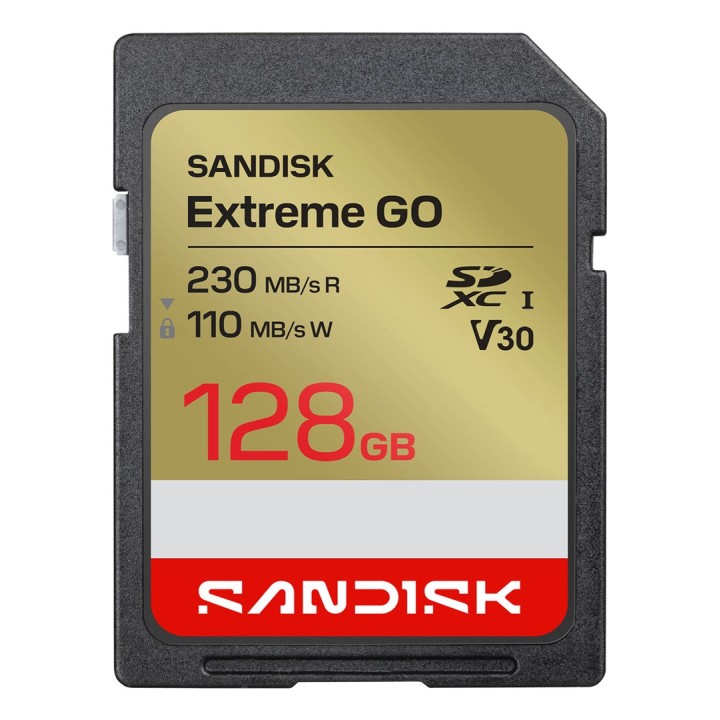 SanDisk Extreme GO 128 GB SDXC UHS-I