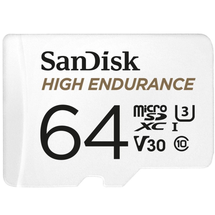 SanDisk Scheda memoria High Endurance 64 GB MicroSDXC UHS-I Class 10