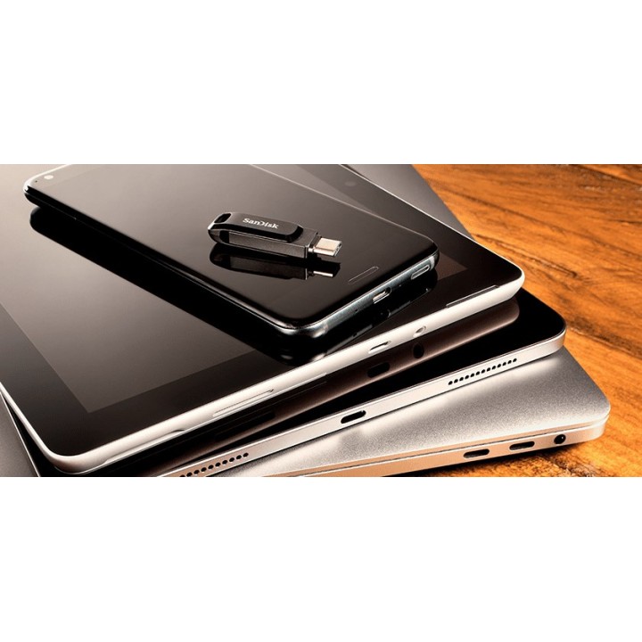 SanDisk Ultra Dual Drive Go USB chiavetta USB 64 GB USB Type-A / USB Type-C 3.2 Gen 1 (3.1 Gen 1) nero