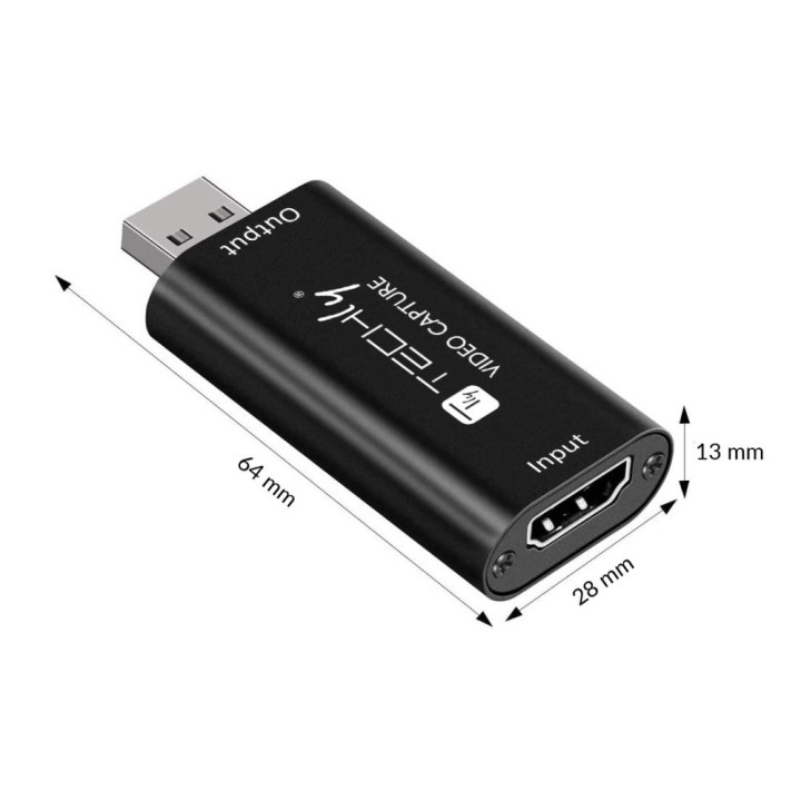 Techly I-USB-VIDEO-1080TY convertitore segnale video 1920 x 1080 pixel