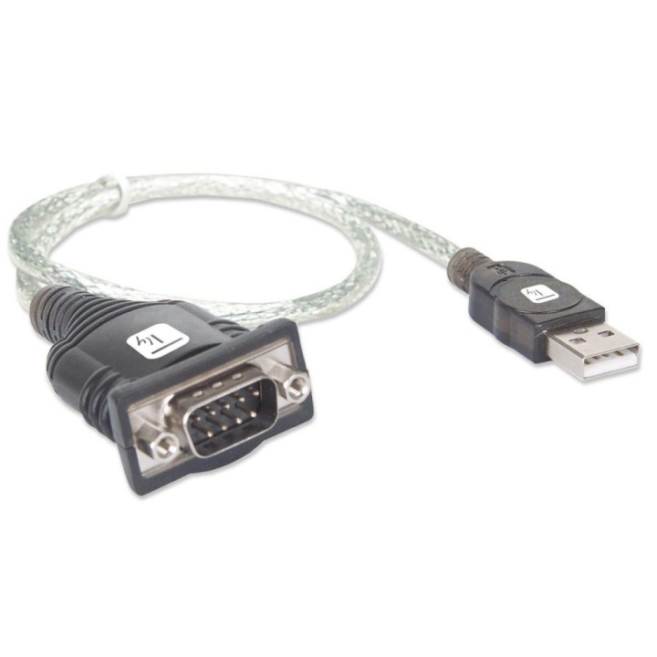Adattatore convertitore Techly USB a seriale in blister IDATA USB-SER-2T