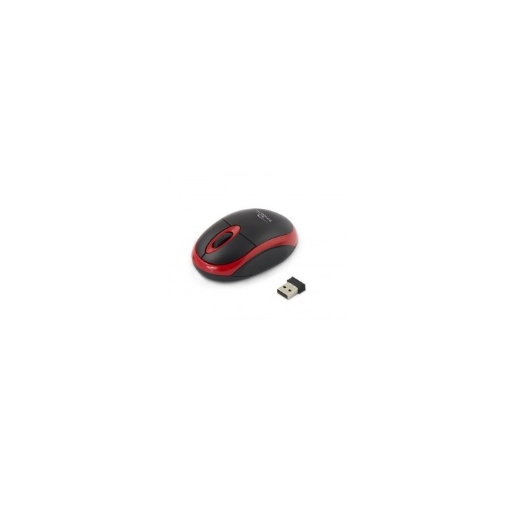 Titanum TM116E Mouse wireless 3D 2.4GHZ nero / rosso
